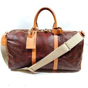 ETRO BOSTON BROWN BAG